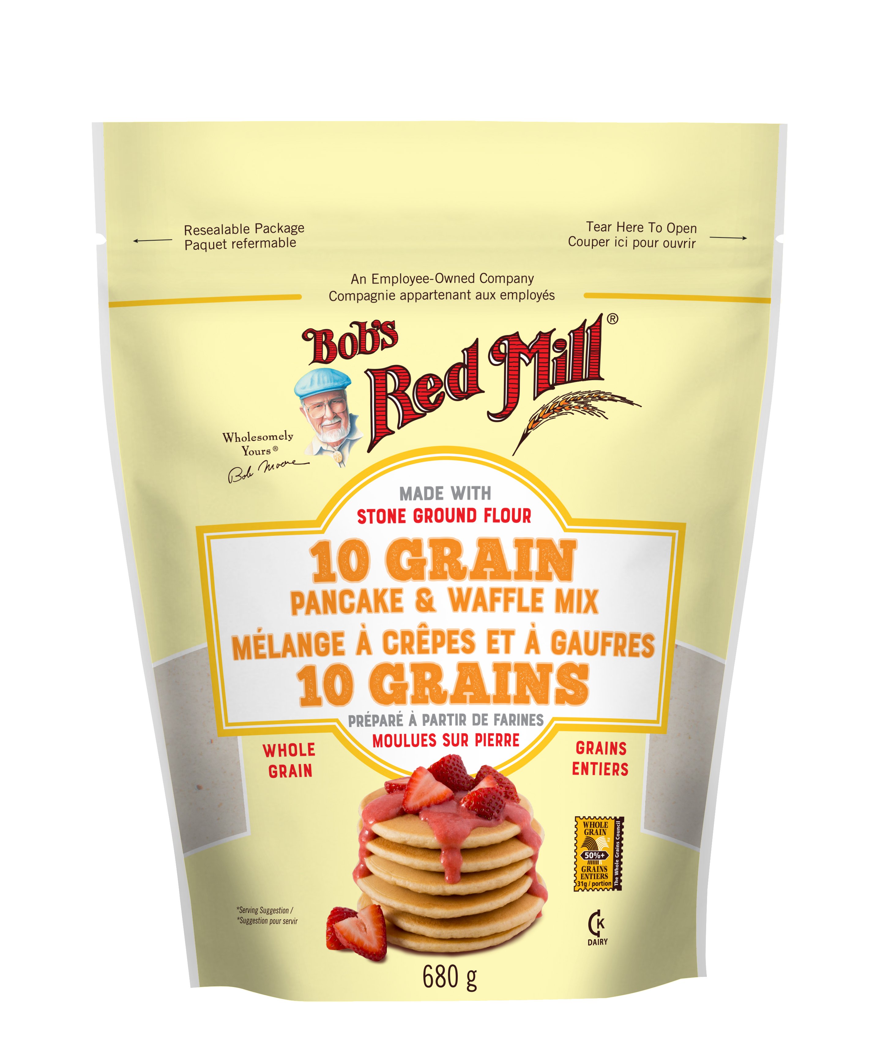 10 Grain Pancake Mix front - Canadian