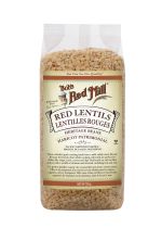 Red lentil beans - canadian - front