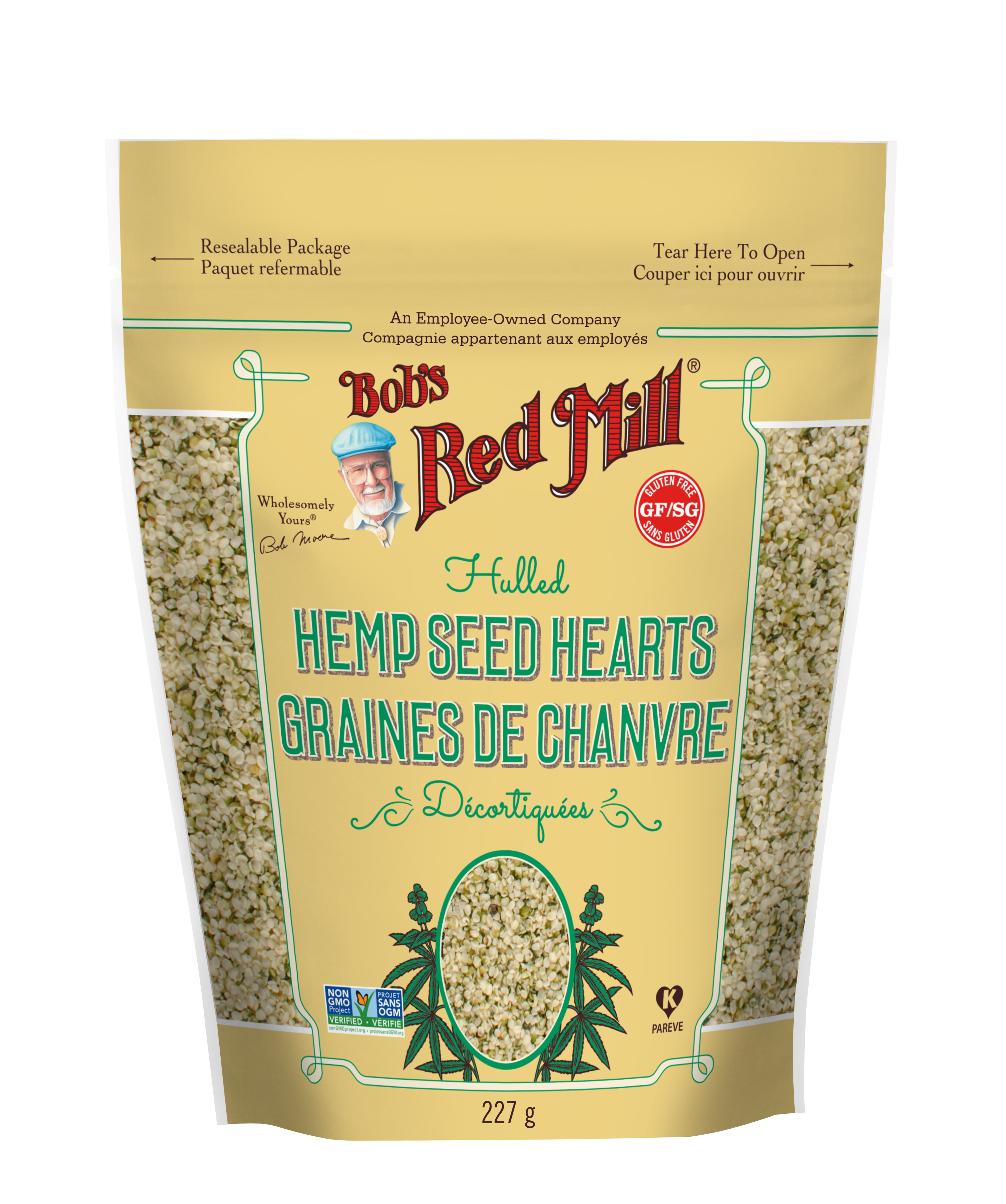 Hempseeds - 227g - front - SUP - canadian