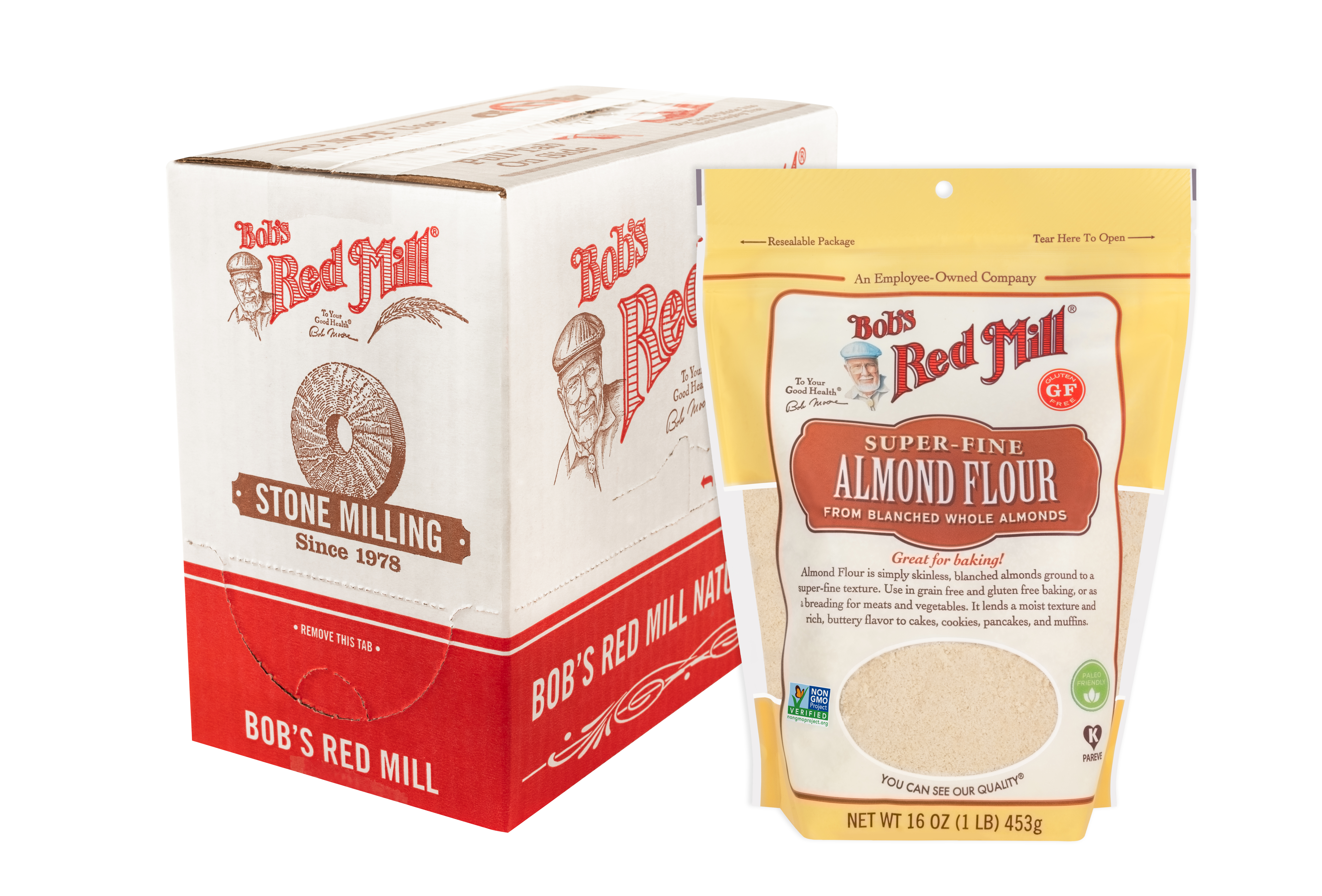 Almond meal/flour super fine- 16 oz with case