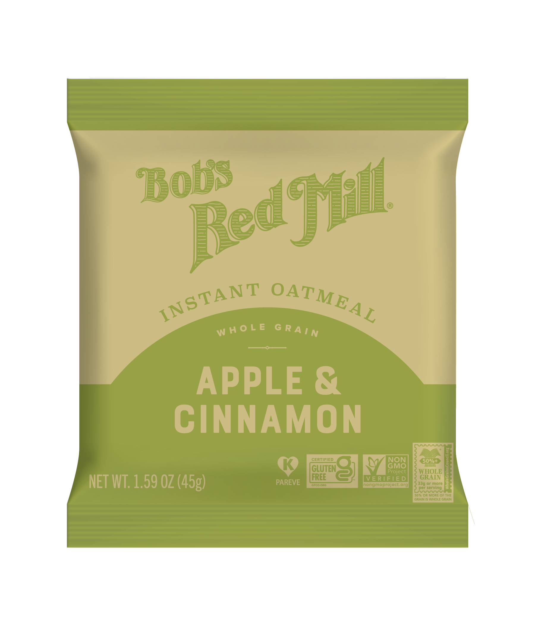 Oatmeal Packet Apple Cinnamon Sachet Front
