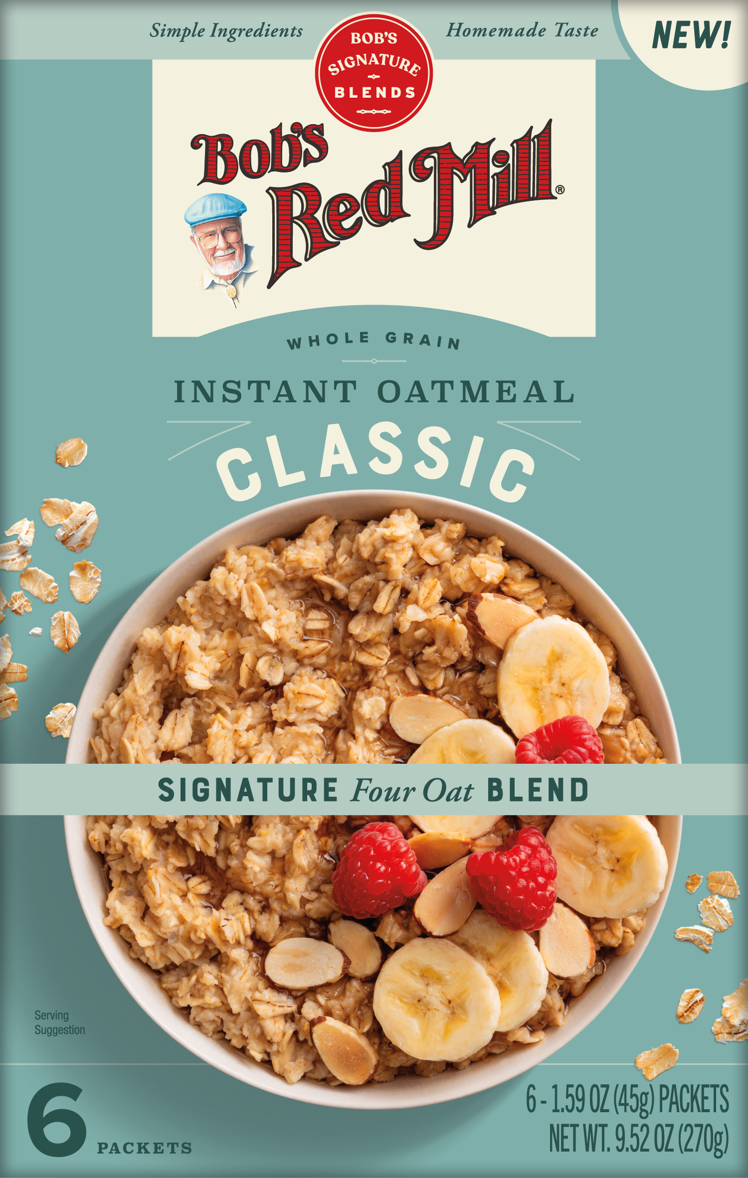 Oatmeal Packet Classic Front