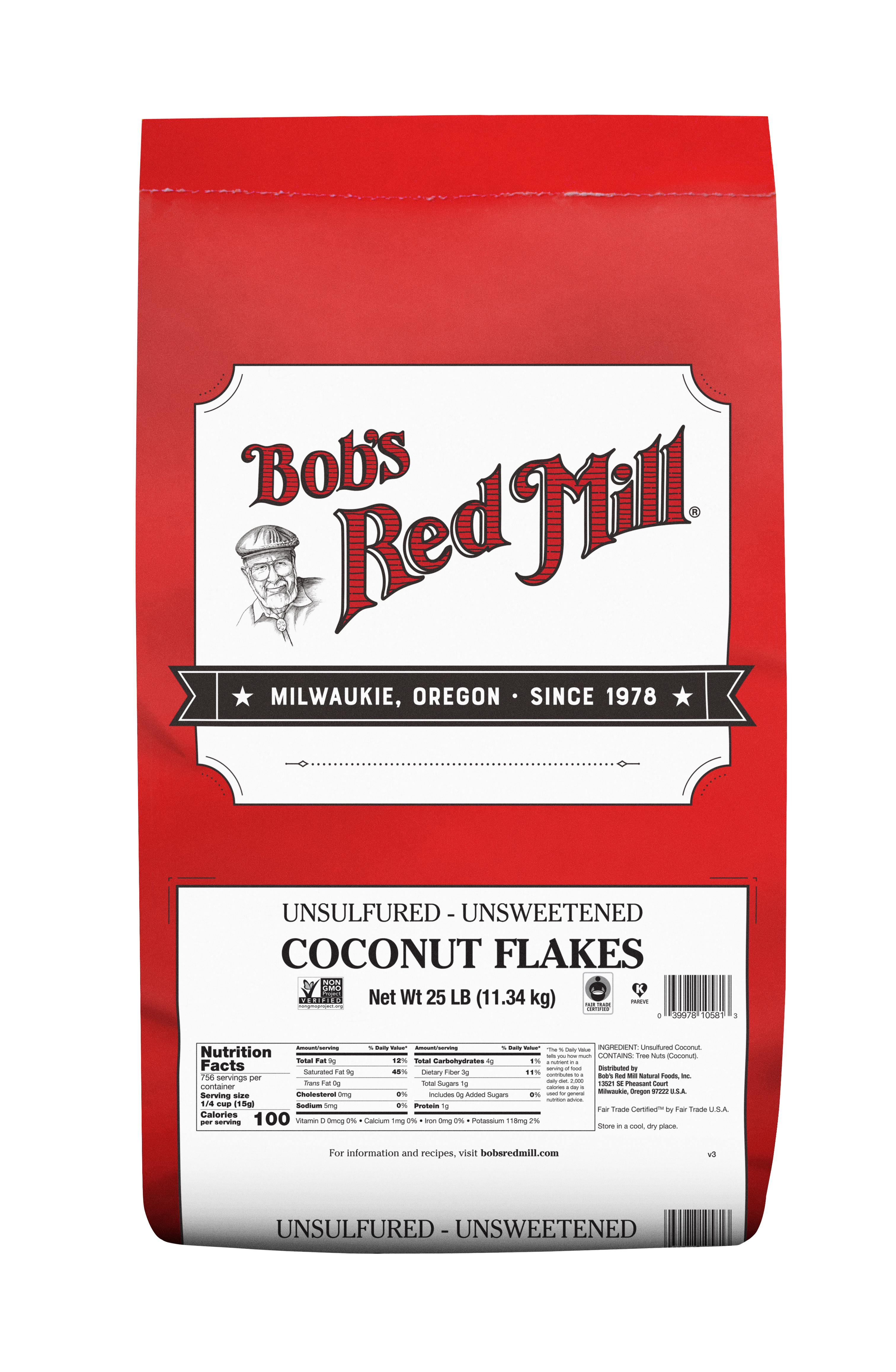 Coconut Flakes - 25 lbs