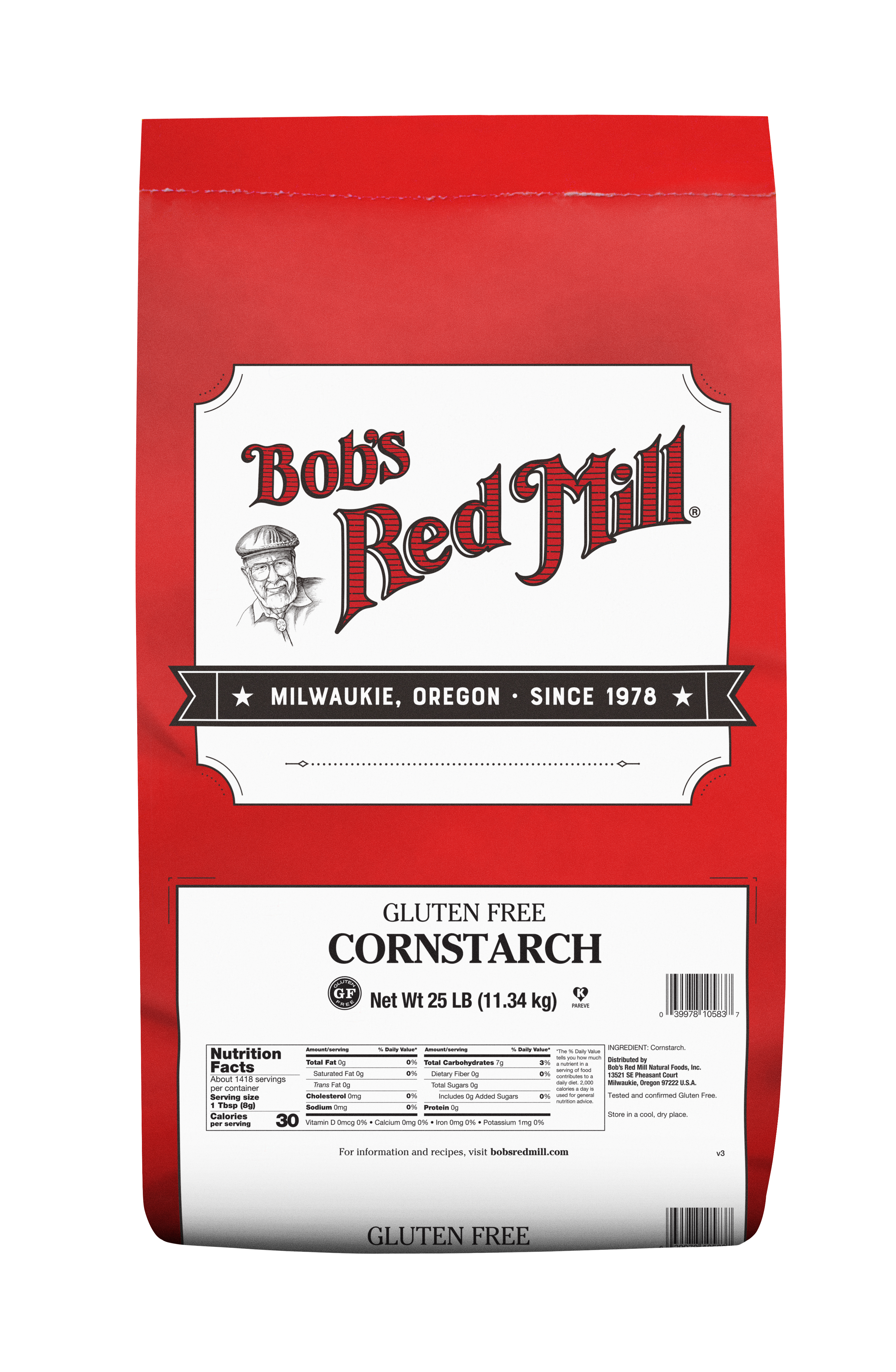 Cornstarch - 25 lb