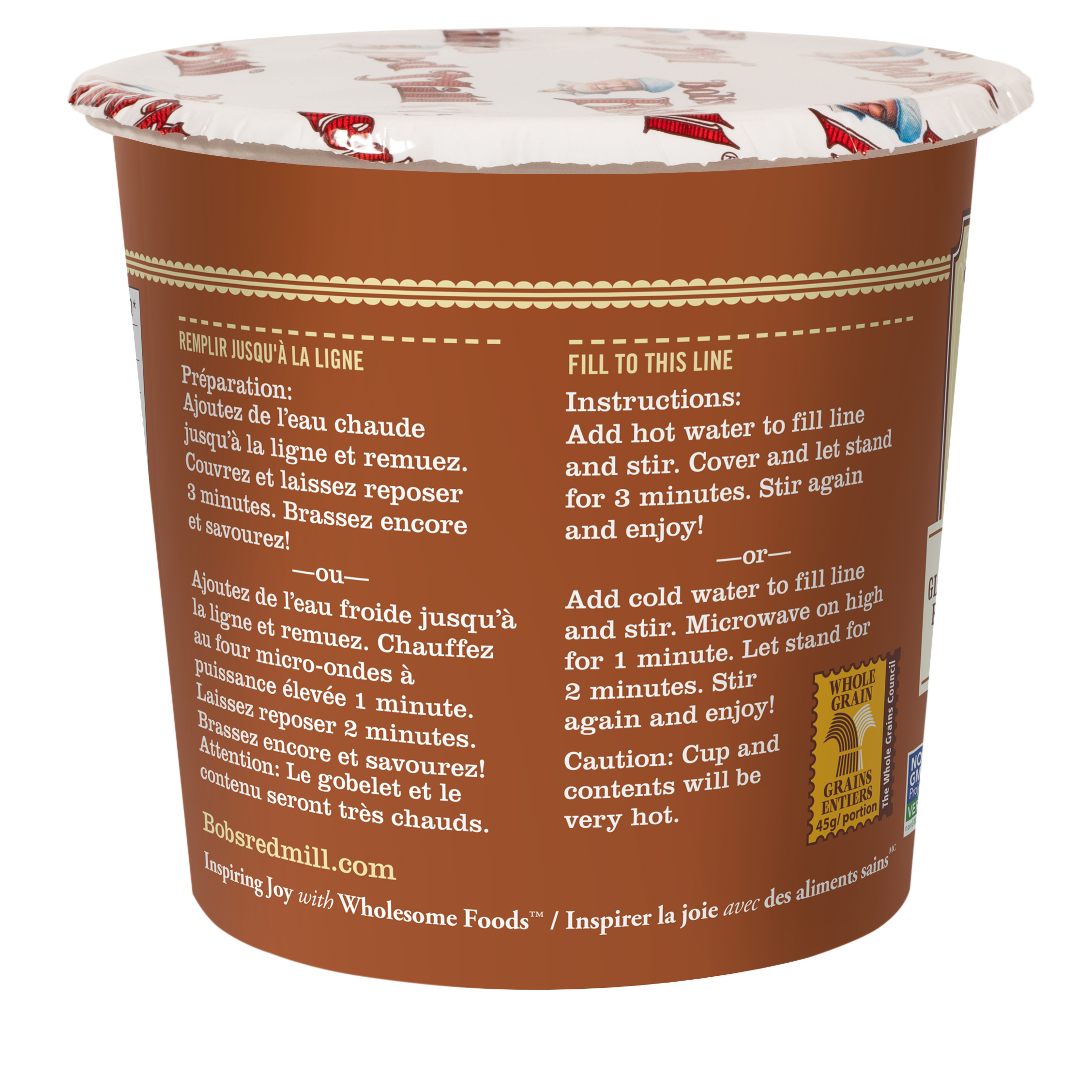 Maple Brown Sugar GF Cup - Canadian right