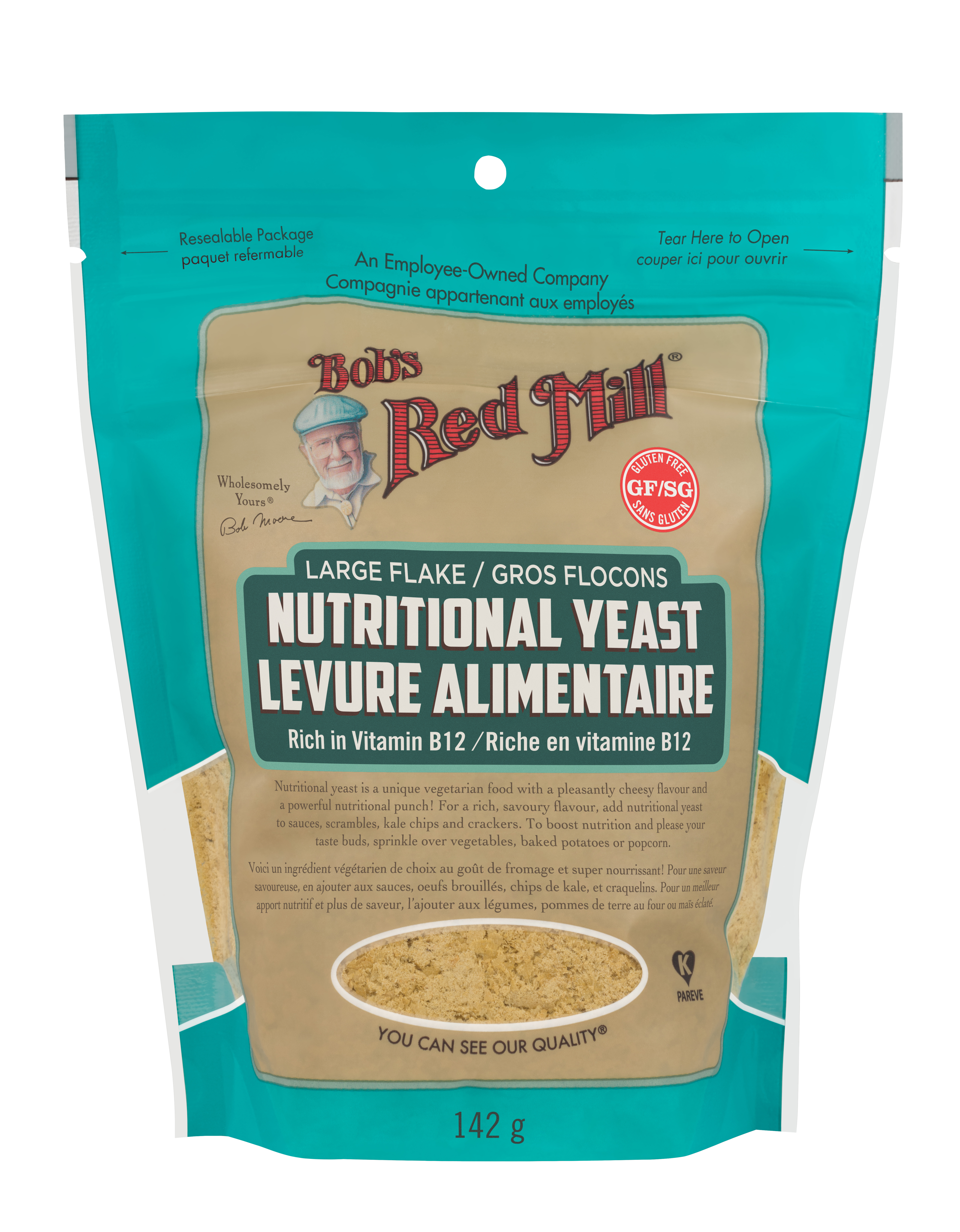 Nutritional Yeast - SUP - 142g - canadian - front
