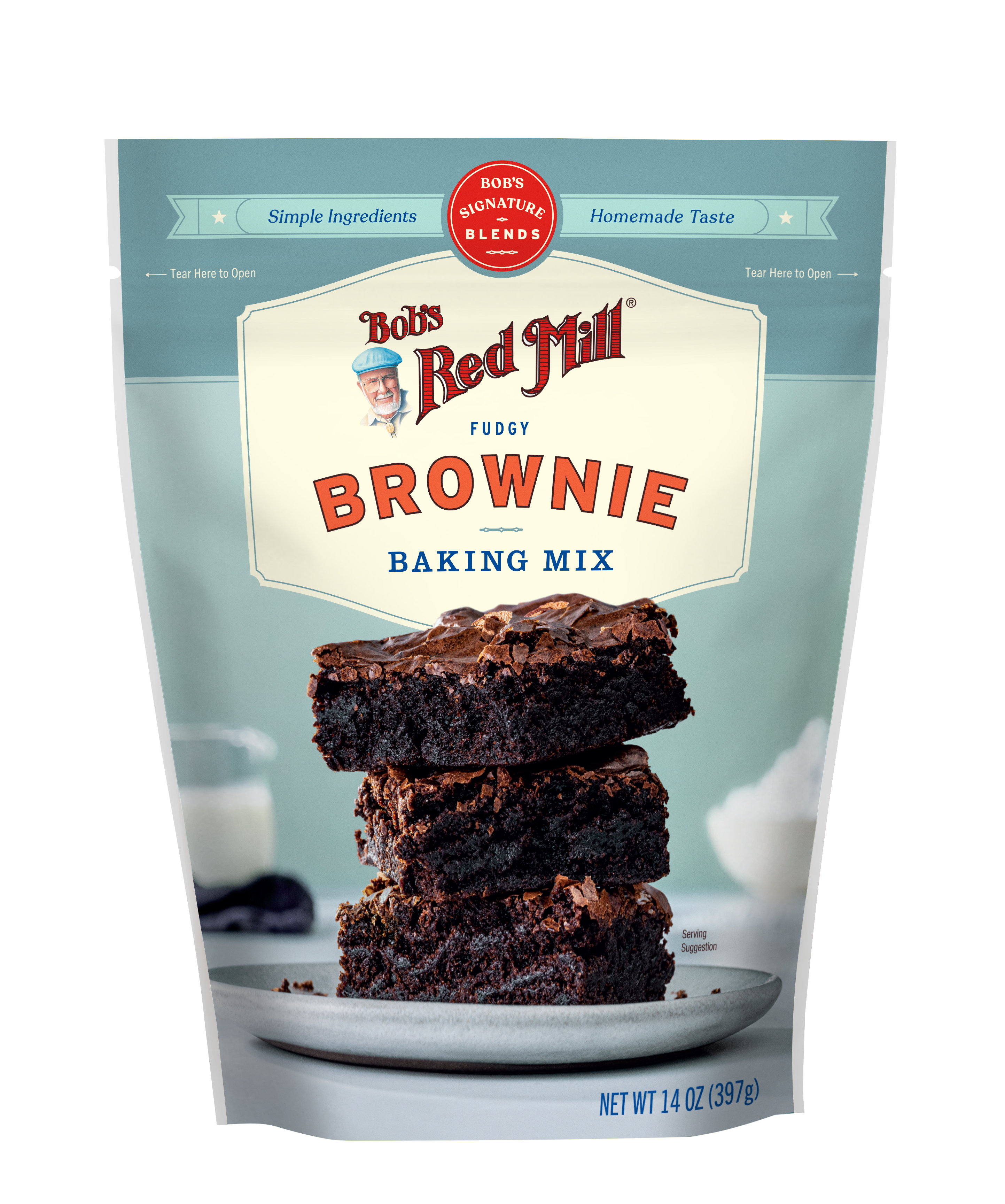 Brownie Baking Mix Signature Blends - Front