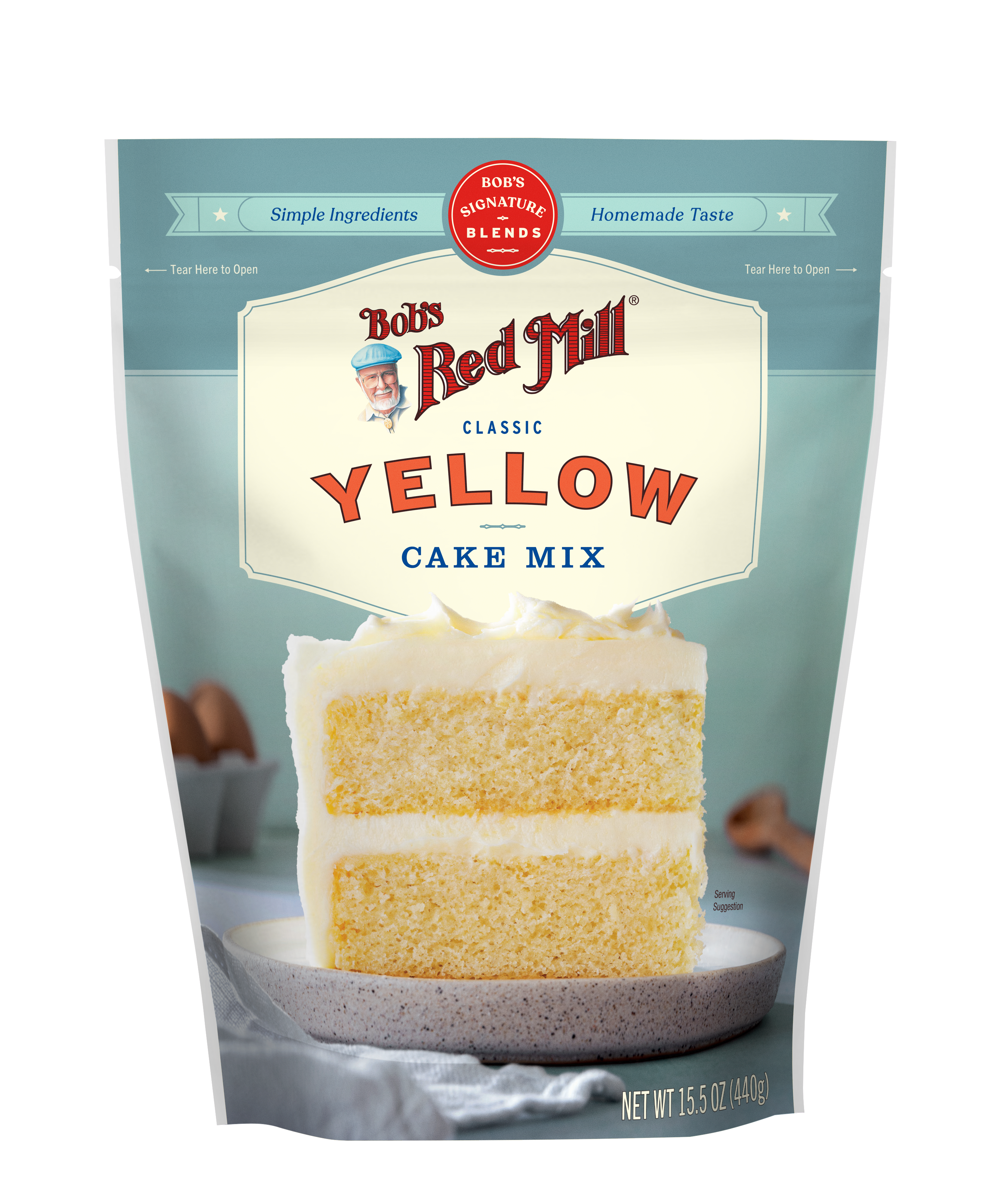 Yellow Cake Mix - Front