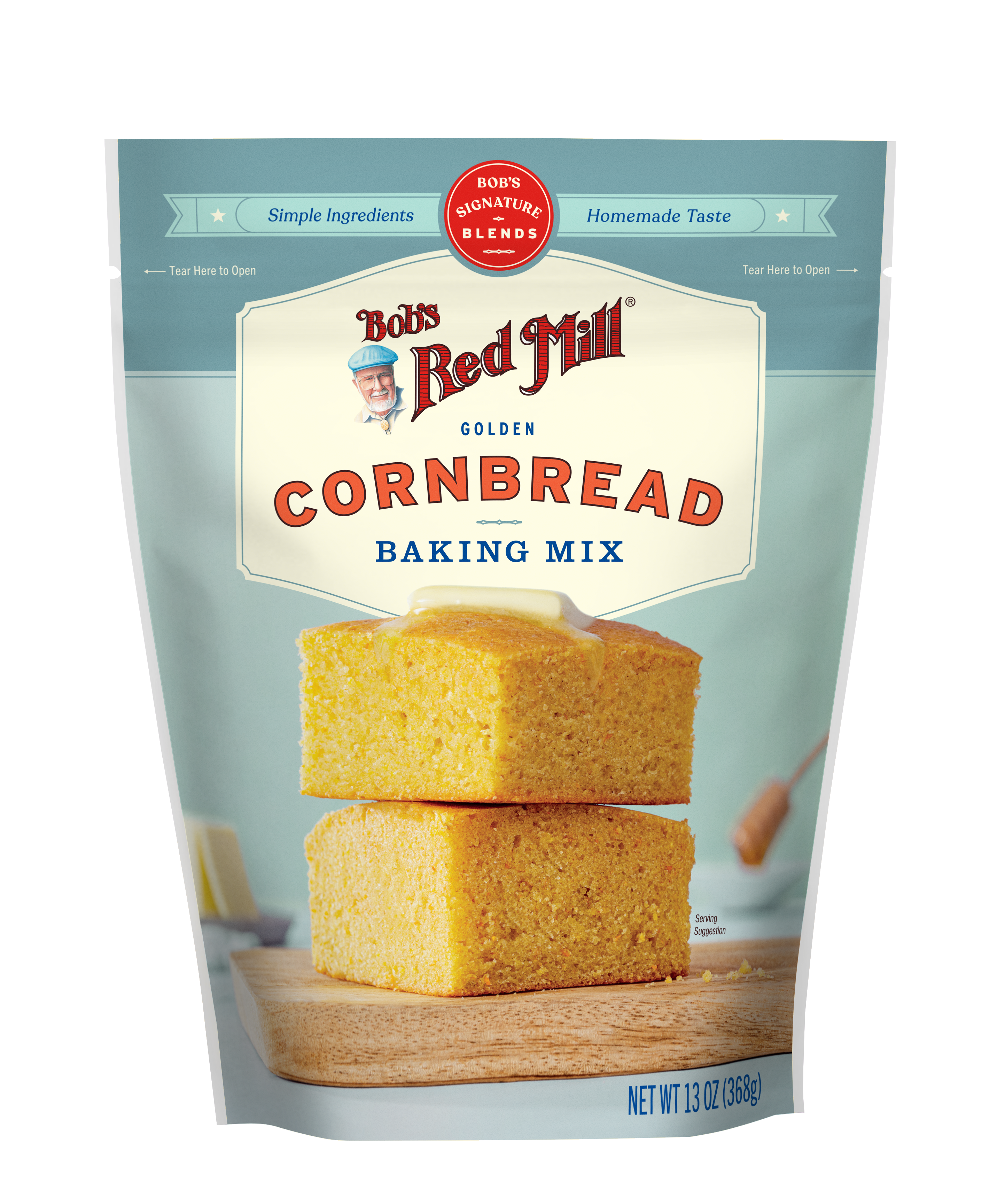 Cornbread Baking Mix Signature Blends - Front