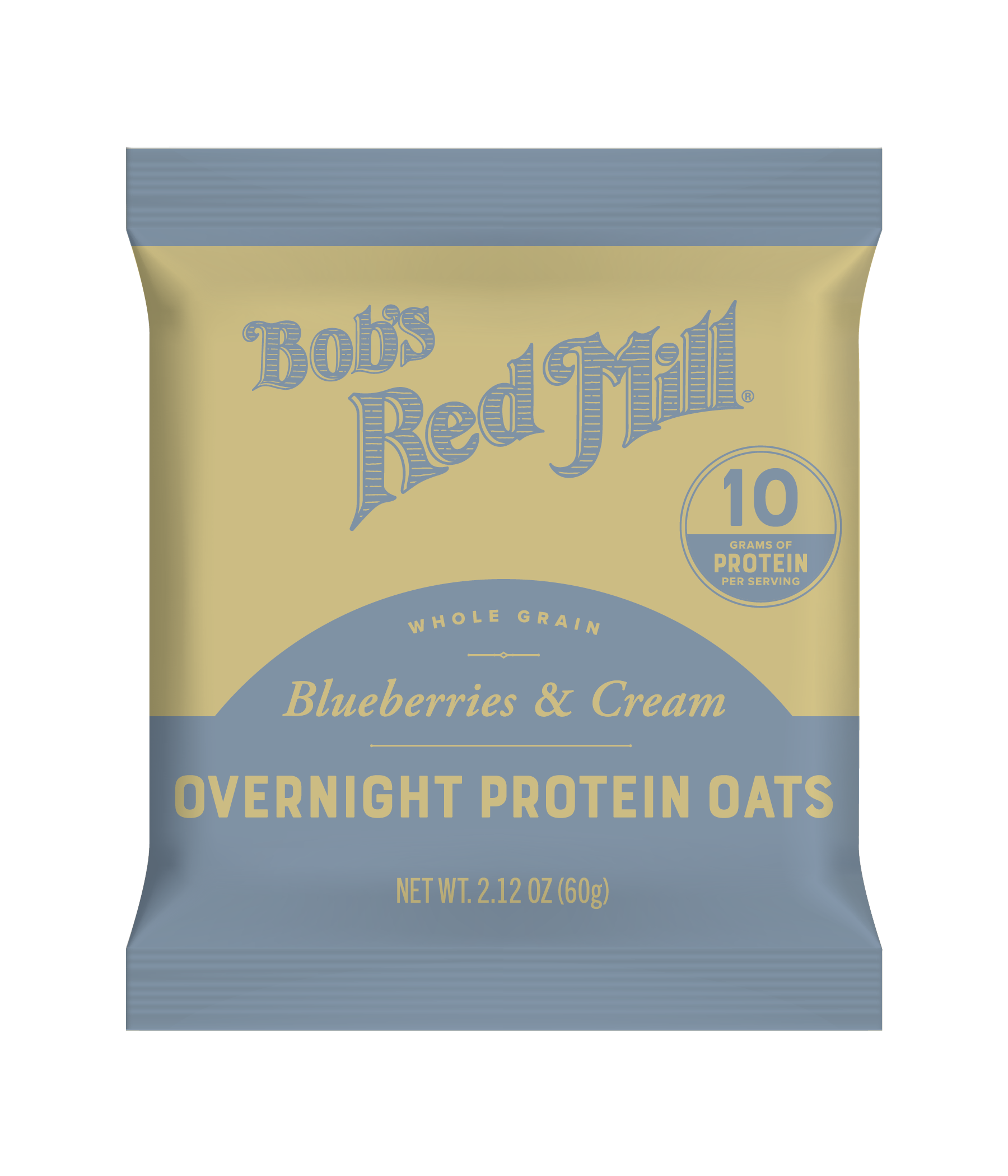 Overnight Protein Oats Blueberry Sachet Front