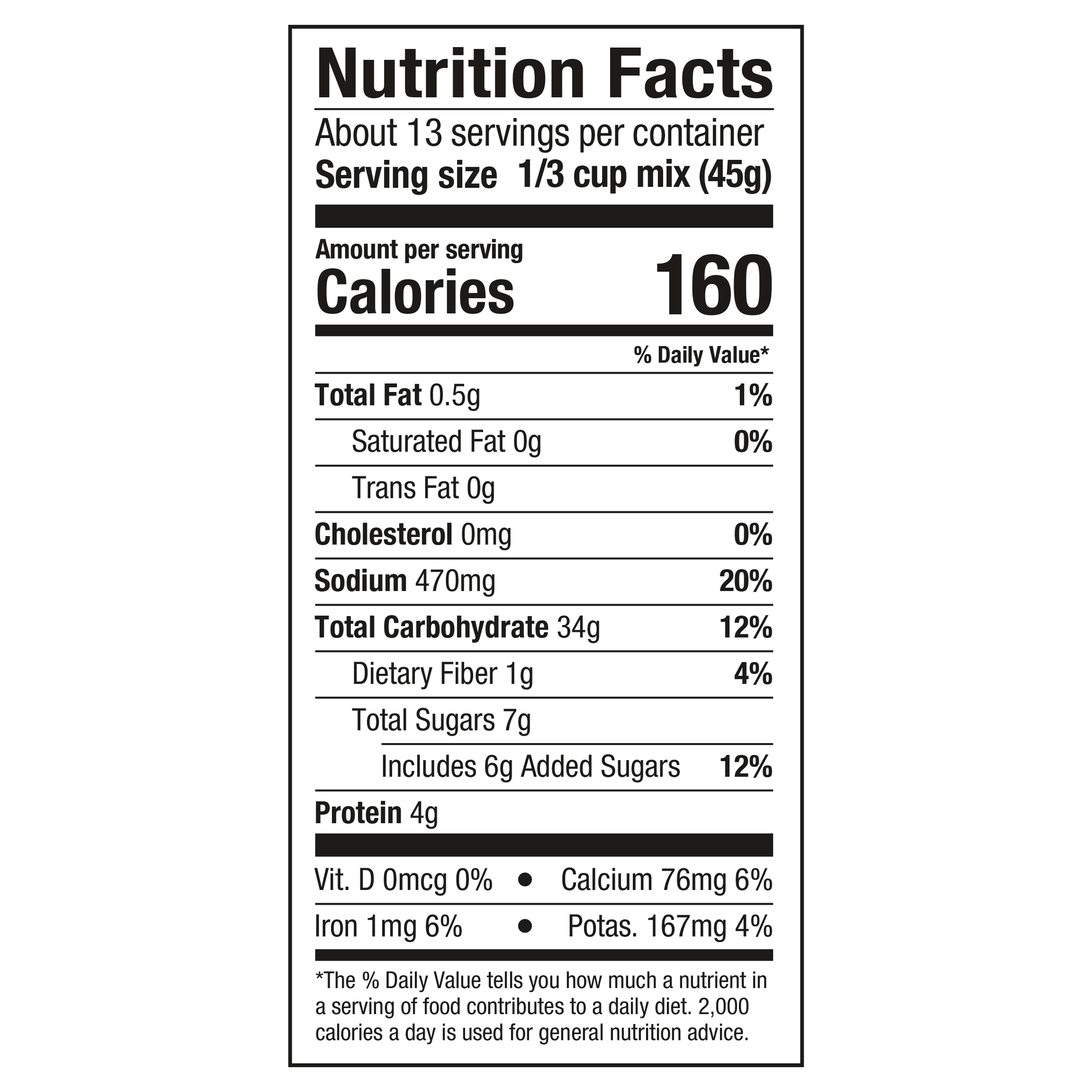 White Chocolate Chip Strawberry JAW Pancake Mix NFP
