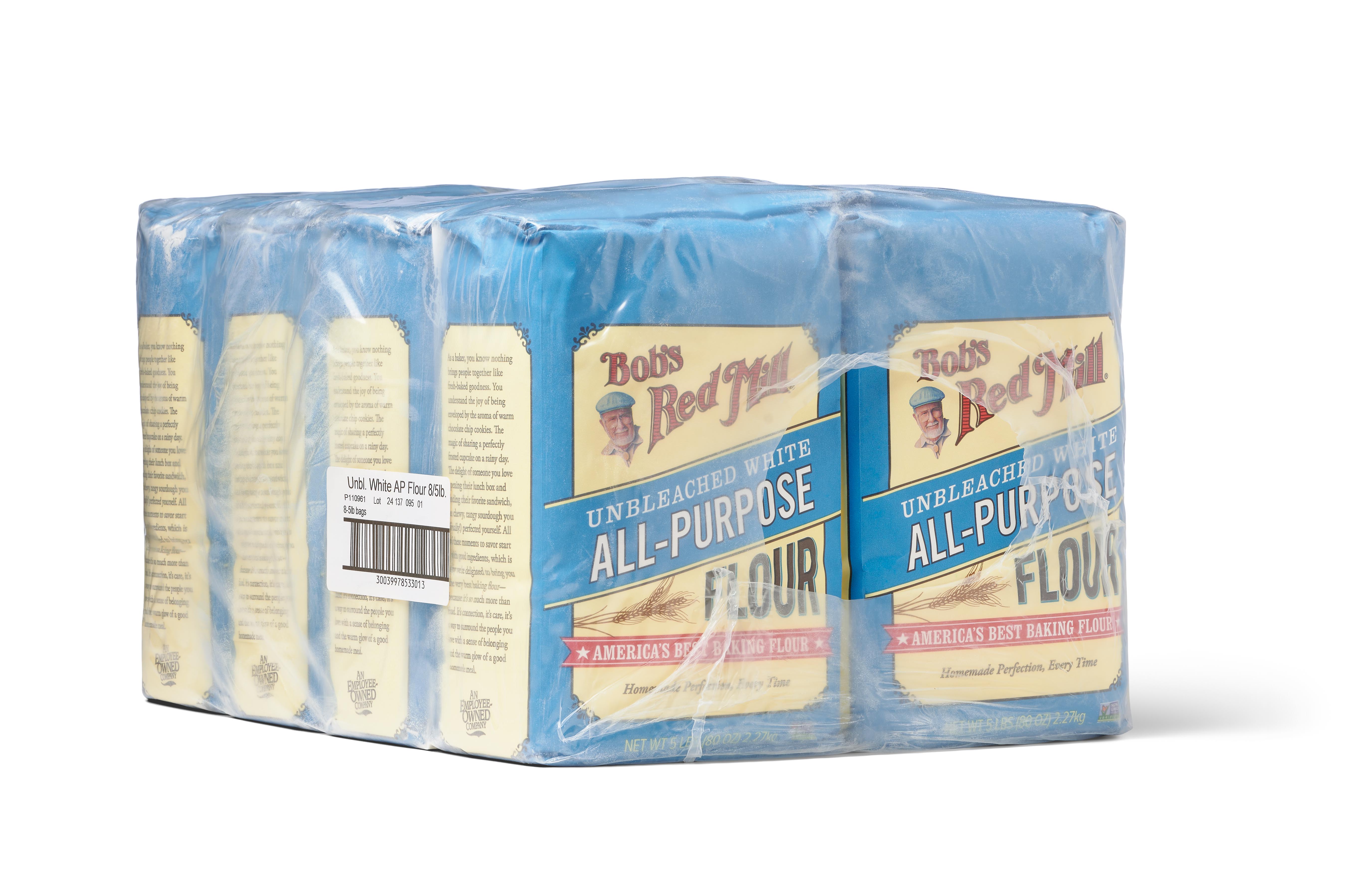 Unbleached All Purpose Flour Bundle 8pk - angle