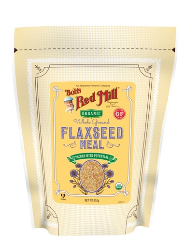 ORG Flaxseed Meal - 453g - front - AU