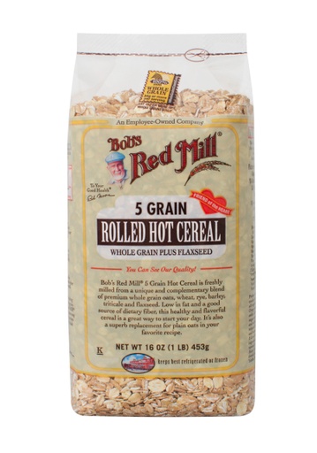 Cereal 5 grain rolled - front