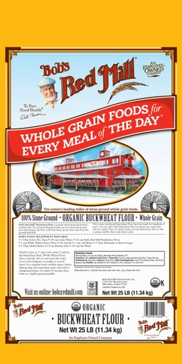 Og buckwheat flour - 25 lbs