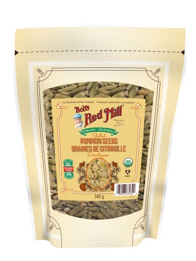 Pumpkin Seeds Organic - 340g - front - SUP - canadian