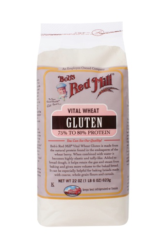 Gluten flour - front