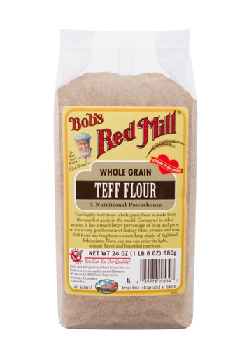 Teff flour - front