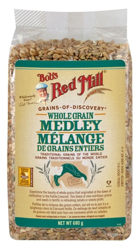 Whole grain medley - 680g - canadian - front