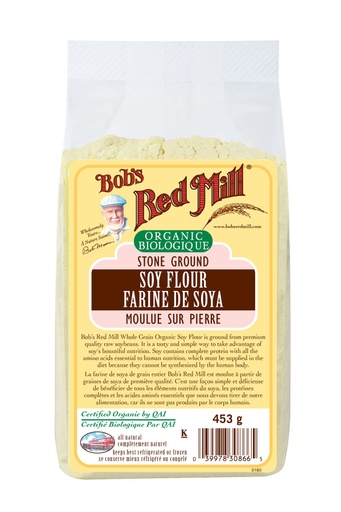 Og soy flour - 453g - canadian - front