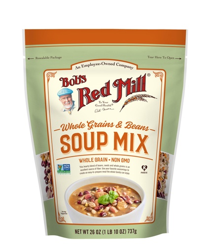 Whole Grains Bean Soup Mix - front