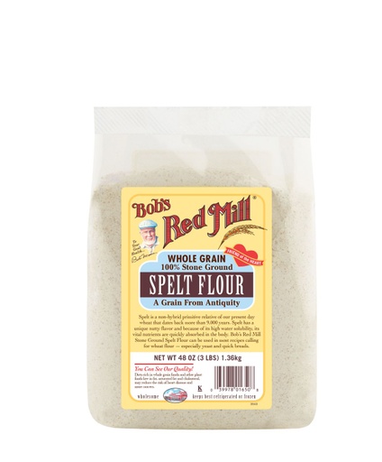 Spelt flour - front