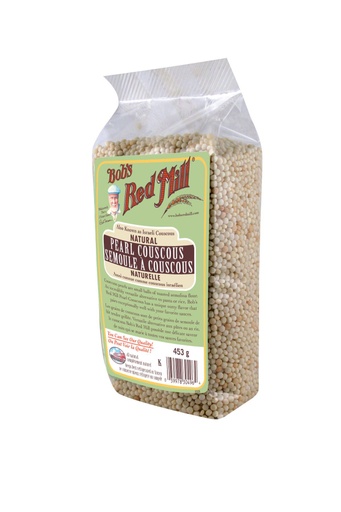 Natural pearl couscous - canadian - 453g - side