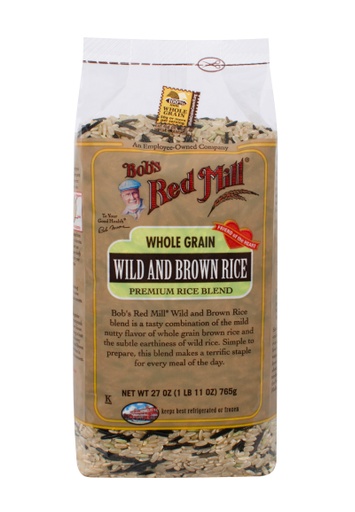 Rice wild/brown mix - front