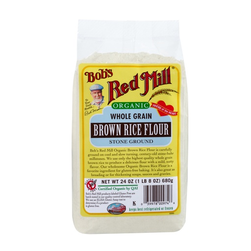 Organic Rice flour brown - front