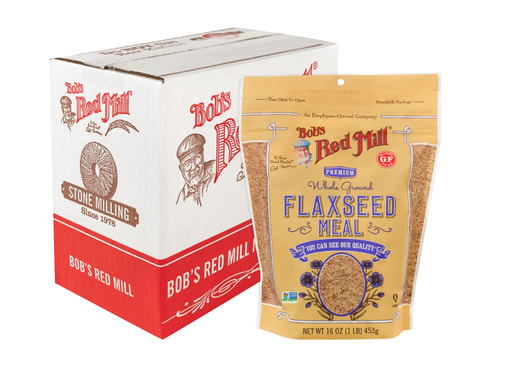 Flaxseed Meal Brown 16oz - Case