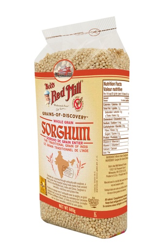 Sorghum grain - canadian - 680g - side