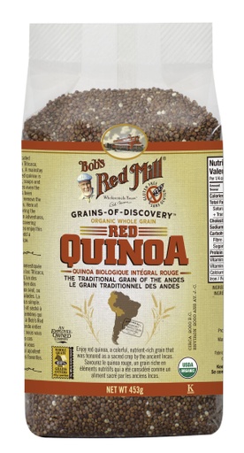 Quinoa red - 453g - canadian - front