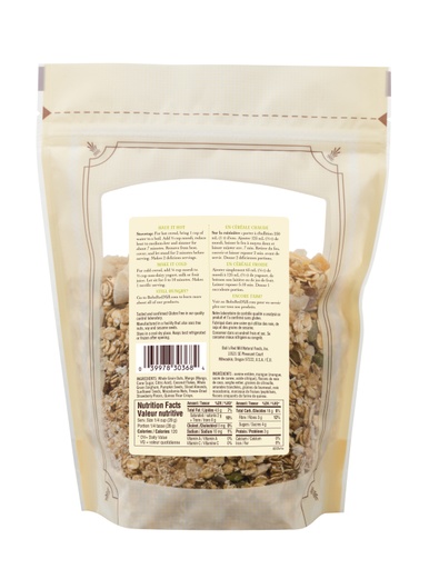 GF Tropical muesli - canadian - back