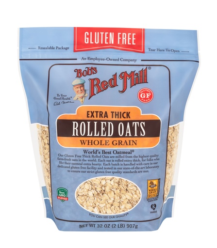 Gluten Free Thick Rolled Oats- front