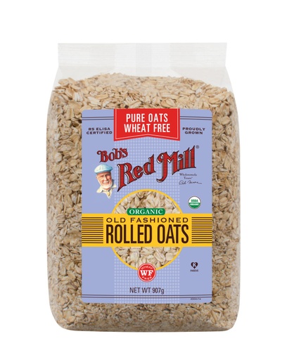 Organic WF Old Fashioned rolled oats - AU - 907g - front