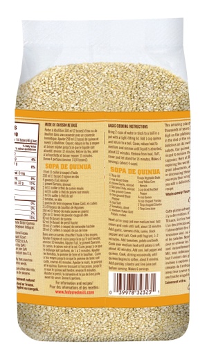 Quinoa - 453g - canadian - back