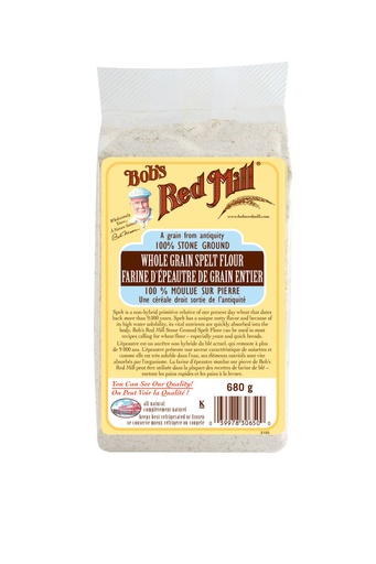 Spelt flour - canadian - 680g - front