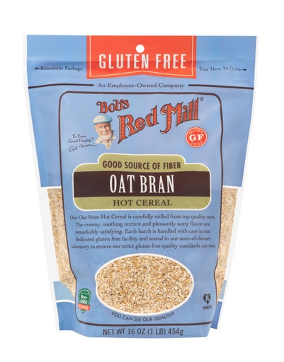 Gluten Free Oat Bran- front