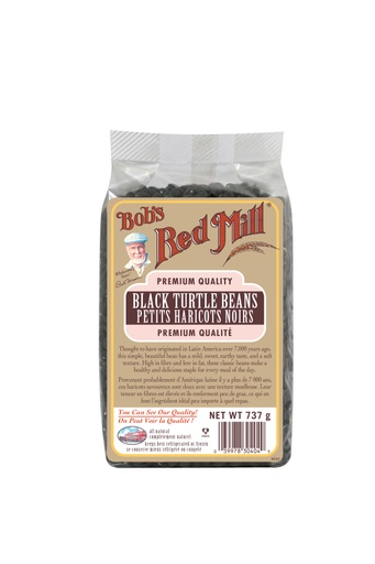 Black turtle beans - canadian - front