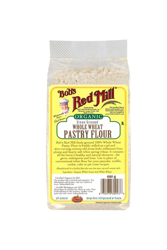 Og whole wheat pastry flour - 680g - canadian - front