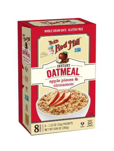 Apple & Cinnamon Oatmeal Packets - Case