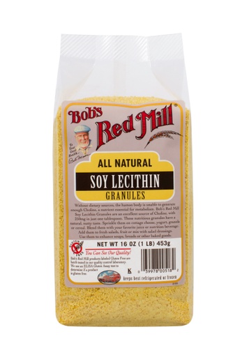 Soy lecithin granules - front