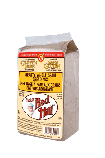 GF Hearty whole grain bread mix - canadian - 566g - side