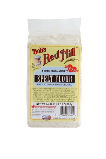Spelt flour - front