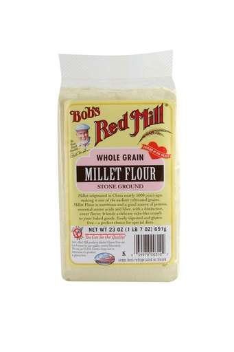 Millet flour - front