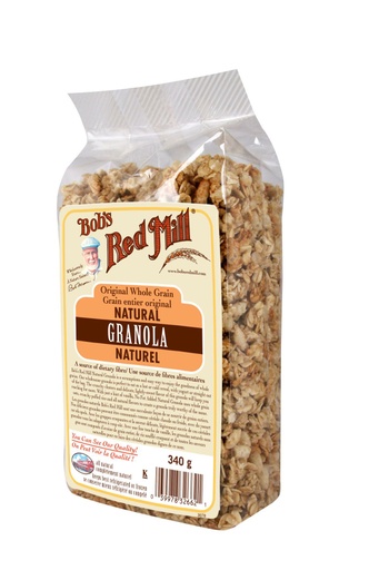 Natural granola - canadian - 340g - side