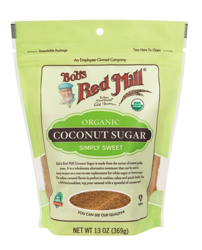 Organic Coconut Sugar- front