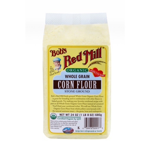 Organic Corn flour - front