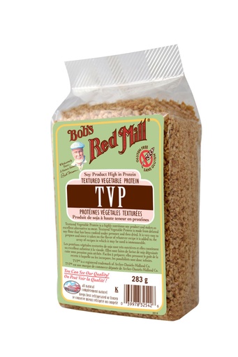 Textured vegetable protein - canadian - 283g - side