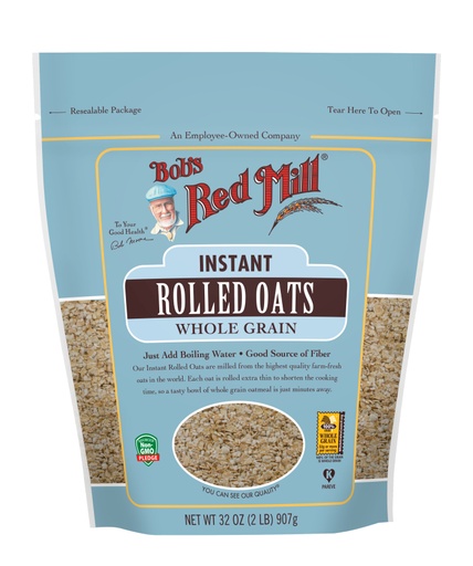Oats Rolled Instant- front 32 oz
